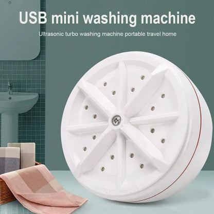 (Free Shipping) Mini Ultrasonic Turbine Washing Machine