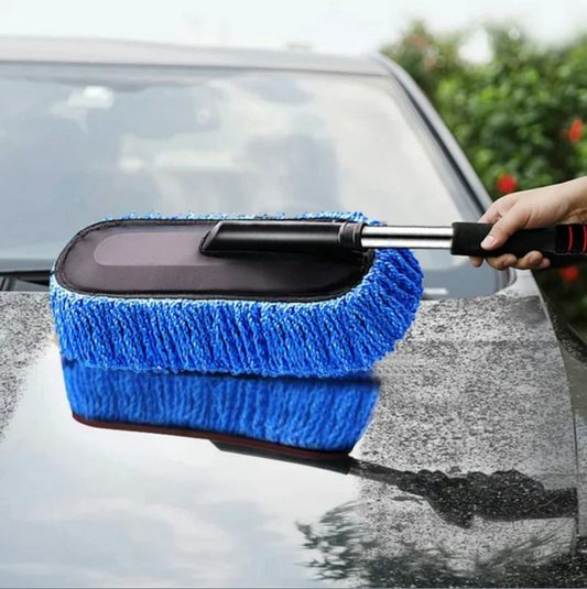 Seametal Microfiber Car Wash Mop Kit – Extendable Handle